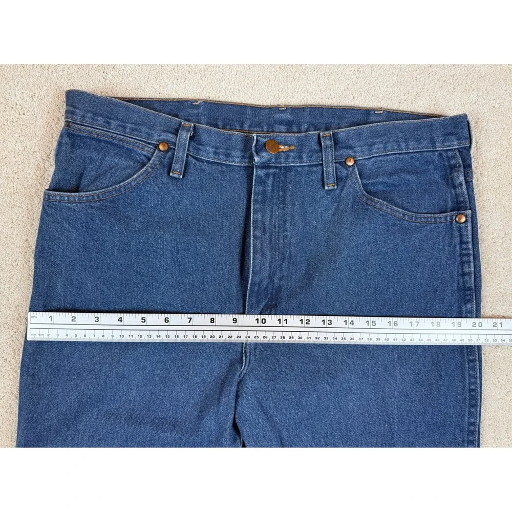 WRANGLER 936PWD Men's Sz 36x32 (actual 36x29) Denim Western Cowboy Jeans #1466